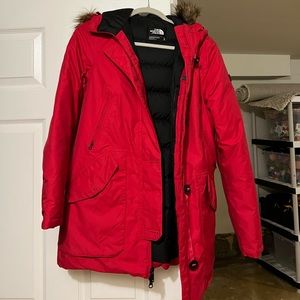 NorthFace Parka Size medium